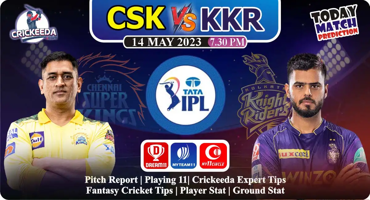 CSK Vs KKR Dream11 Prediction Today Match TATA IPL 2023