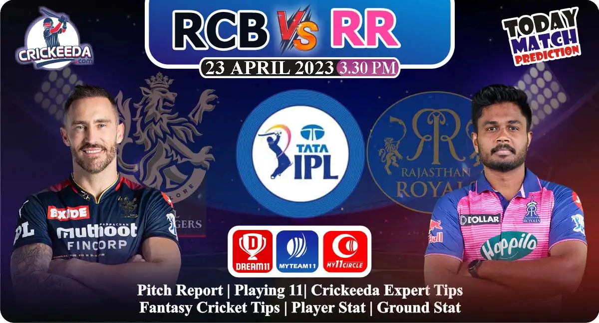 RCB vs RR Dream11 Prediction Today Match