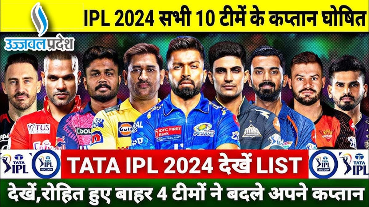 IPL 2024 नीलामी के बाद देखें सभी 10 Squads