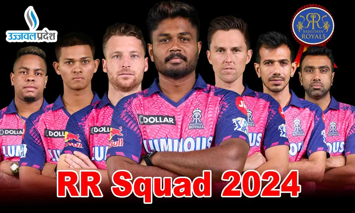 RR Squad 2024 | TATA IPL 2024