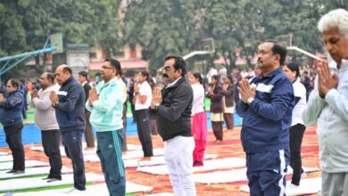 mi सूर्य नमस्कार, ऊर्जा का उद्गम और युवा ऊर्जा का प्रवाह - लोक निर्माण मंत्री सिंह