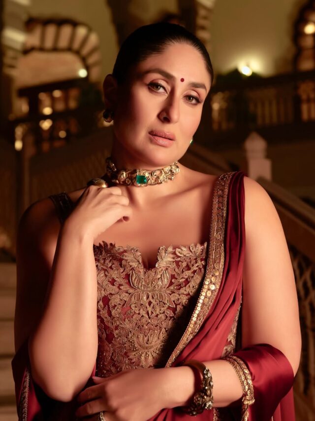 माथे की बिंदिया और गले के हार से Kareena Kapoor ने लूट ली IIFA अवार्ड की महफिल